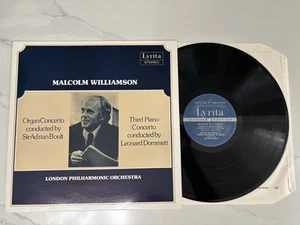 MALCOLM WILLIAMSON "Concerto for Organ & Orchestra" 1975 Mint LP Lyrita SRCS. 79 - Picture 1 of 15