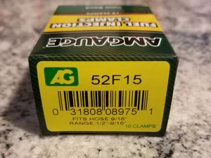 Fuel Injection Hose Clamps 52FI5 1/2" - 9/16" or 13-15 mm 10 Clamps FREE SHIP - Picture 1 of 2