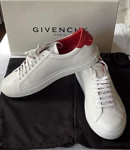 Givenchy Men's Urban Street Sneakers Black/White/Red, Size US 43 New AUTHENTIC - Picture 1 of 7