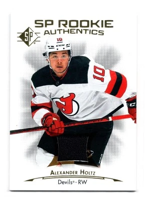 🏒ALEXANDER HOLTZ - Rookie Jersey - 2021-22 Upper Deck SP Authentics #128 - Image 1 of 2