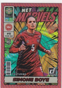 2023 Donruss FIFA Women's World Cup RED #5 SIMONE BOYE  NET MARVELS #159/299 - Picture 1 of 2