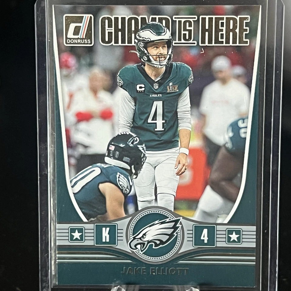 Jake Elliott - 2025 Panini Donruss - The Champ Is Here - #CIH-JET - Image 1 of 1