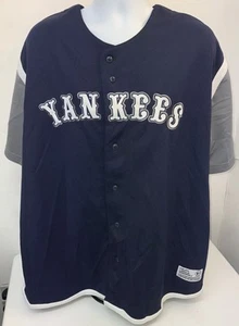 Major League True Fan Series NewYork Yankees Baseball Jersey Size XXLarge - Picture 1 of 8