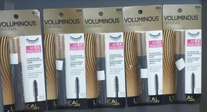 L'Oreal Voluminous Mascara 3 Pack Original Sealed 0.28 oz #305 Black Noir - Picture 1 of 2