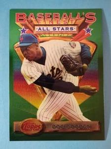 1993 Topps Finest Dwight Doc Gooden New York Mets #113 ⚾ - Picture 1 of 2