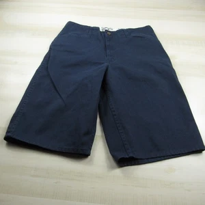 Vintage Ben Davis Shorts Mens 34 Blue Chino Outdoor Cotton Polyester Skater Work - Picture 1 of 17