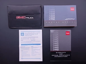 1996 GMC Jimmy Owners Manual Guide Set With Case OEM - Bild 1 von 2