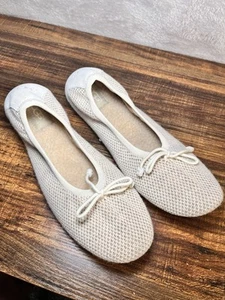 UGG Brig Ballerinas Schleife Mesh Dawn Wildleder Lammfell Fell gefüttert Damengröße 10 - Bild 1 von 10