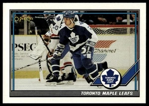 1991-92 O-Pee-Chee #123 Toronto Maple Leafs - Picture 1 of 2