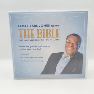 Bible KJV King James Version Unabridged 17+ Hrs Audio Book J Earl Jones 15 CD - Picture 1 of 4