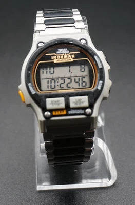 Reloj de triatlón Ironman vintage TIMEX años 90 Indiglo 8 vueltas 100 metros para hombre Foto 1 de 4