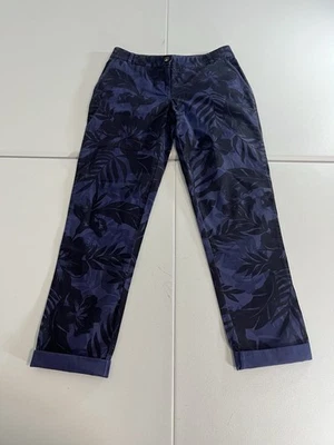 Pantalones para mujer Tommy Bahama florales oscuros talla 2 Foto 1 de 4