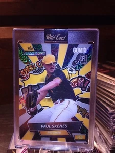 2024 Wild Card Paul Skenes Alum Comix Rookie RC SSP /4 #ACVP-PS2 Factory Encased - Bild 1 von 2