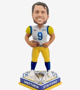 2022Los Angeles Rams Super Bowl LVI Champion Matthew Stafford Bobblehead-IN HAND