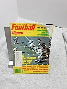 Football Digest October 1976 Cowboys Offense FAIR - Picture 1 of 1
