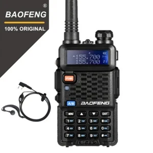 Radio de dos vías BaoFeng F8+ Walkie Talkie Policía doble banda exterior VHF UHF Ham CB - Imagen 1 de 6