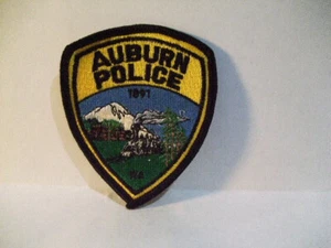 police patch  AUBURN POLICE  WASHINGTON  BALL CAP SIZE - Picture 1 of 1