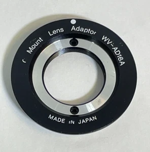 Panasonic Objektivadapter WV-AD16 C-Mount SCHÖN - Bild 1 von 3