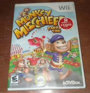 Monkey Mischief Party Time (Nintendo Wii, 2008) NEW!! SEALED!! - Picture 1 of 3