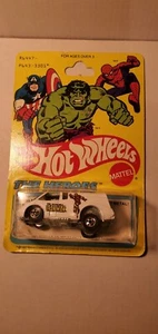Hot Wheels 1980 The Heroes Iron Man Van # 3301 Carded punched bad blister - Picture 1 of 15