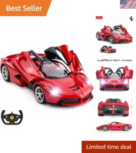 1:14 Scale Ferrari LaFerrari R/C Toy Car – Realistic Drive with Lights & Sounds - Picture 1 of 10