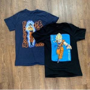 Bundle Y2K  Style Dragon Ball Z Goku Men SMALL Graphic Print  Anime SKU #477 - Picture 1 of 15