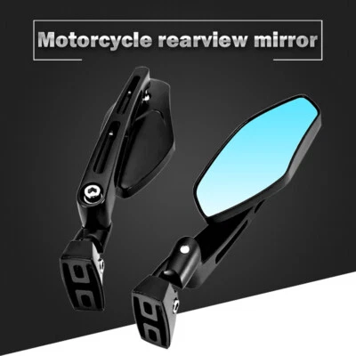 Adjustable Racing Rearview Mirrors For Yamaha FZ1 FZR YZF 600 R R1 R6 R6S 1000 - Image 1 of 4