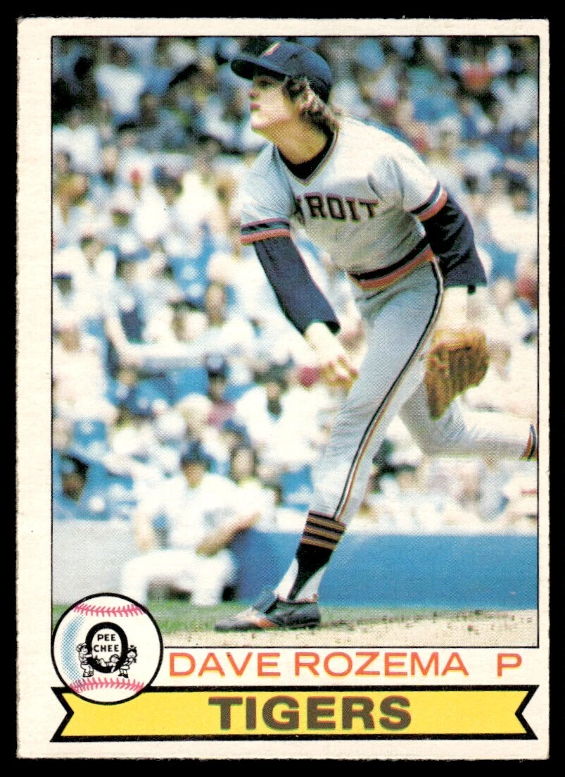 1979 O-Pee-Chee Dave Rozema Detroit Tigers #12