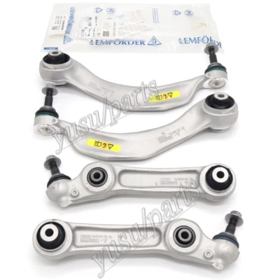 4pc Lemförder OEM Front Lower Control Arm Kit  for 2011-2016 BMW 528i 535i 550i - Imagem 1 de 4