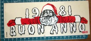 1981 BUON ANNO R41 VINTAGE STICKER ADESIVO NEW ORIGINAL  - Bild 1 von 1