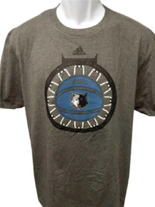 Neu Minnesota Timberwolves Herren S-XL grau Adidas Shirt $ 22 - Bild 1 von 5