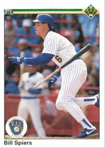 1990 Upper Deck Baseball Bill Spiers Milwaukee Brewers #237 - Picture 1 of 2
