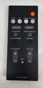 Reemplazo de control remoto FSR78 ZV28960 para barra de sonido Yamaha YAS-106 YAS-207 - Imagen 1 de 5