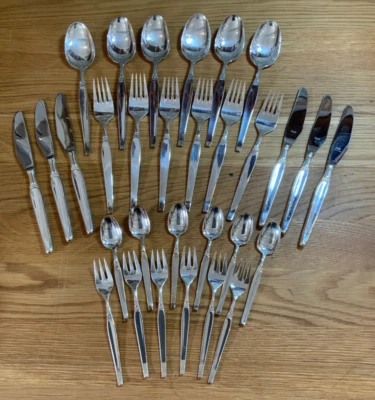 R&B Robbe und Berking Menübesteck Royal Perldekor 90er Silber - Bild 1 von 4