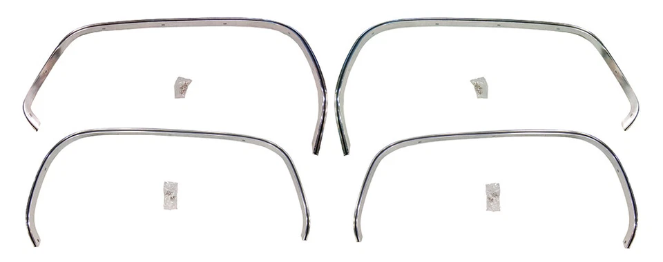 1981-1987 GM Square Body Pickup Blazer Suburban Wheel Opening Molding 4 PCS - Image 1 of 1