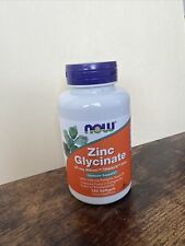 NOW Foods Zinc Glycinate 120 Softgels Supports Prostate Health