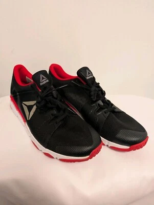 Zapatos Reebok Trainflex para hombre negros, rojos, blancos y grises talla USA 12 BD4912 Foto 1 de 4
