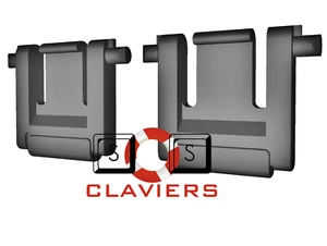 Pieds de remplacement pour clavier Roccat Suora / Suora FX - Photo 1/3