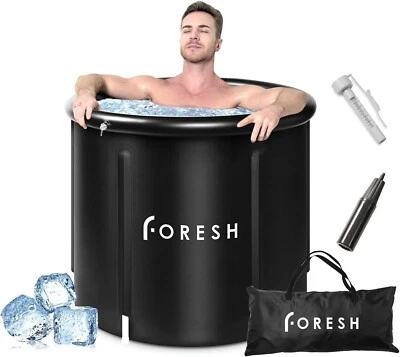 Cold Plunge Therapy Home Gym Inflatable Portable 105gal Training Pain icebath - Image 1 of 4