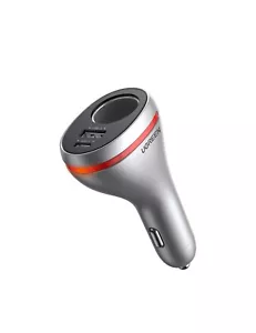 Ugreen 84W Dual Port Car FAST Charger iPhone 15 14 13 Samsung S24 S23 Tablet GPS - Picture 1 of 6