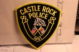 parche policía CASTILLO ROCK POLICÍA COLORADO - Imagen 1 de 1