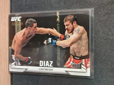 Nate Diaz #14 2013 Topps UFC Knockout Gold #156/188 - Image 1 of 2
