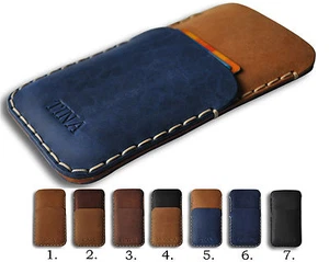 Funda de cuero personalizada para OnePlus. Hecho a mano en Europa. Funda de bolsillo - Imagen 1 de 28