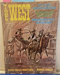 The West Magazine December 1967 Doc Holiday Wyatt Earp Bat Masterson - Picture 1 of 6