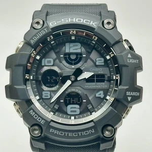 CASIO G-SHOCK GWG-100-1AJF Mudmaster Radio Solar Reloj Digital Analógico Negro - Imagen 1 de 15