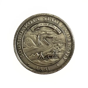South Dakota State Univ 1881 Bronzemedaille MACO Medallic Art Co Exonumia - Bild 1 von 10