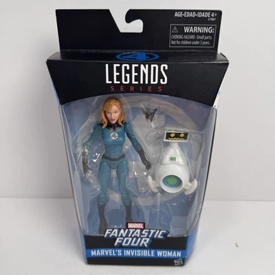 Figura de acción de mujer invisible de los Cuatro Fantásticos de Marvel Legends con HERBIE Foto 1 de 4