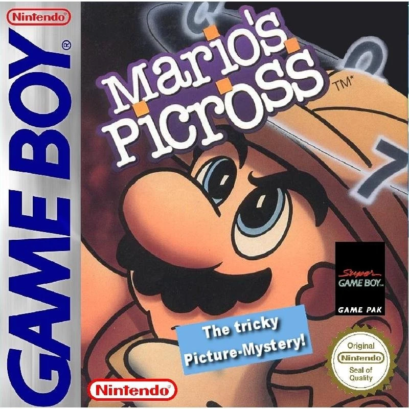 Jeu Game Boy Gb Mario No Picross - Photo 1/1