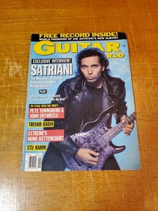 Guitar World November 1989 Joe Satriani Magazine RECORD Nuno Bettencourt - Picture 1 of 6