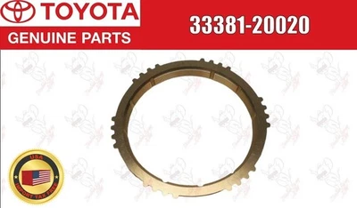 Toyota OEM Synchronizer Ring 2 Gear 33381-20020 for Avensis Corolla Yaris - Image 1 of 4